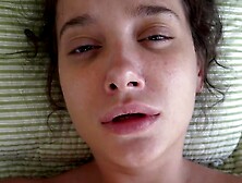 Casual fuck session with a smoking teen pornstar