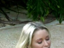 Monique Alexander And Monika Star Have A Poolside Lesbian Experience