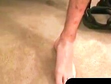 MenWorkinXXX. com - Young man with nice ass pulls on his throbbing hard cock vigorousl