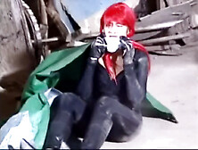 Lupin Catsuit Knocked Out Tied Up