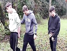 Naughty Skinny Twinks Are Having Outdoor Sex In The Woods