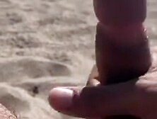 Milking The Dick At The Beach Asmr