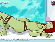 Poison Ivy gets banged and creampied in multiple poses - Manga