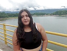 Youthful woman with a large booty is dumped by her boyfriend and drilled by a stranger