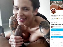 BLACKEDRAW Curvy Brunette Violet takes on the biggest BBC