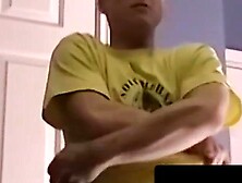 Amateur big black cock jerking to explosive satisfaction