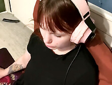 I Got Fucked In The Mouth While I Was Playing Pc And They Cummed On My Shirt