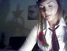 Sexy Schoolgirl Camera Tease