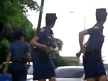 Filipina Policewomen Taken