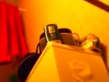 27 yo brunette with nice bush caught by spy cam in shower(3)