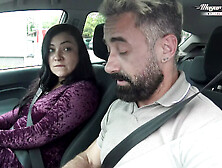 Behind The Scenes Of Hairy Christina Santes Banging In The Car