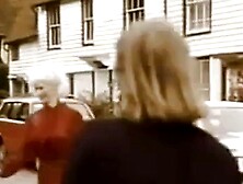 Vintage German Blonde Fucks Black Guy In Interracial Porn