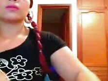 Very Hot Redhead Teen Tits and Pussy on Webcam