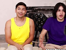 Slutty MILFs Cherry Kiss and Sienna Rae dance for cash and luxury