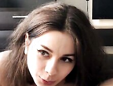 Big-Titted Russian Teen's Hardcore Pov Blowjob Session