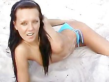 Touching Myself On A Beach