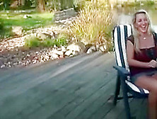 German Mom And Step-Daughter Fuck Boyfriend Outdoor