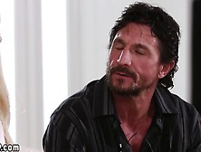 Christian teen repents her sins on daddys big cock