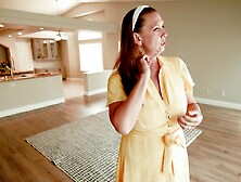 Hawt older mother I'd like to fuck Finds A Fresh Home And Get to Give The Landlord Some Autumn J Cooper Seduction - The Landlord