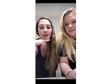 Two Teens Flashing Big Boobs On Periscope