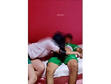 eighteen-YEAR-OLD VIRGIN GETS SCREWED BY HER CLASSMATE.  THEY ARE LEFT ALONE AT HOME.  REAL AMATEUR PORN.  SCHOOL UNIFORM.