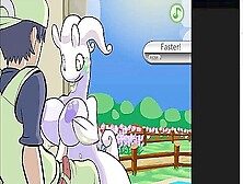 Water Pokemon Goodra Jerks Off Between Big Tits Trainers Cock