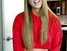 Stepbrother Stuffers Her Blonde Bombshell Pocket Pussy!