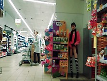 Shameless Girl Gets Crazy Flashing In Store! How Didn't She Get Caught?