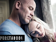 Pure Taboo Obedient Petite Virgin Lexi Lore Receives Very Special Hug From Stepdaddy Derrick Pierce