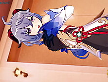 Ganyu handjob and boobjob day