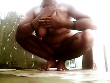 The step mother of the native village doll sister-in-law,  restlessly putting her fingers in her boobs and pussy to fuck her,  the