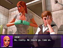 My New Life: REVAMP - Showing my big dick on the nursery (2)