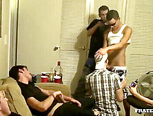 Fraternity X Boys Having Wild Group Fun