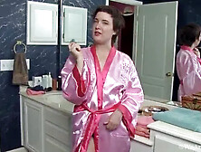 Bathroom Fun With And Her Hairy Pussy With Ruby Rose