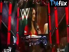 Brie Bella Sexy Scene  In Wwe Monday Night Raw