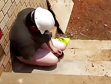 Guy Gets Pantsed At Work