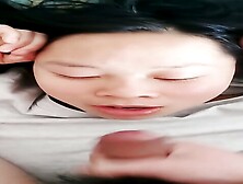 Chinese Woman Blowjob Swallow Cum