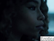 EroticaX - Ebony Beauty Seduces Handsome Hunk