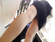 Long Sexy Legs,  Upskirt,  Too Short Skirt