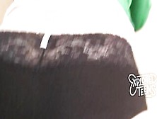 Petite teen with a shaved fuckhole inhales 8 inches of dick