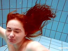 Lola,  A Young Girl With A Juicy Body,  Swims Naked