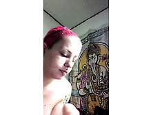 Cum Shot Dildo Sucking