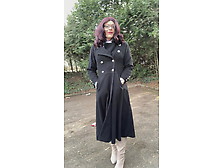 Long Black Coat,  Masturbation Teaser