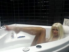 Blonde Miamaxxx Luxury Tattooed Cover Girl Is Taking A Bath