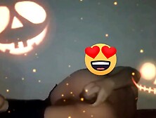 Sofiblack Celebrate Halloween Big Ass Gay Taking Big Huge Dildo