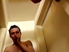 Hardcore Action - Hot Guys Stroking Hard In The Hallway