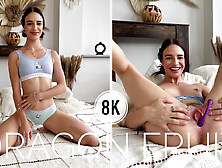 Beautiful Model Masturbates Her Pussy - Dragon Fruit