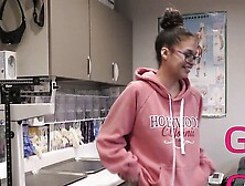 BTS From Angel Santana and Aria Nicole's The Pre Employment Physical,  Celebrations and Discussions,  GirlsGoneGynoCom