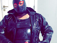 Black Rubber Gear And Black Shiny Wellies