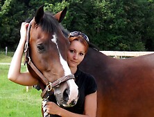 Clochette Lacan Downing In Horse Cum 6